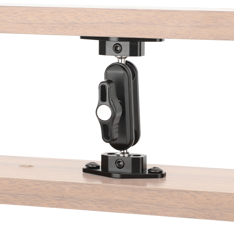 CAMVATE Drill-Down Double Ball Mount with Diamond Plates