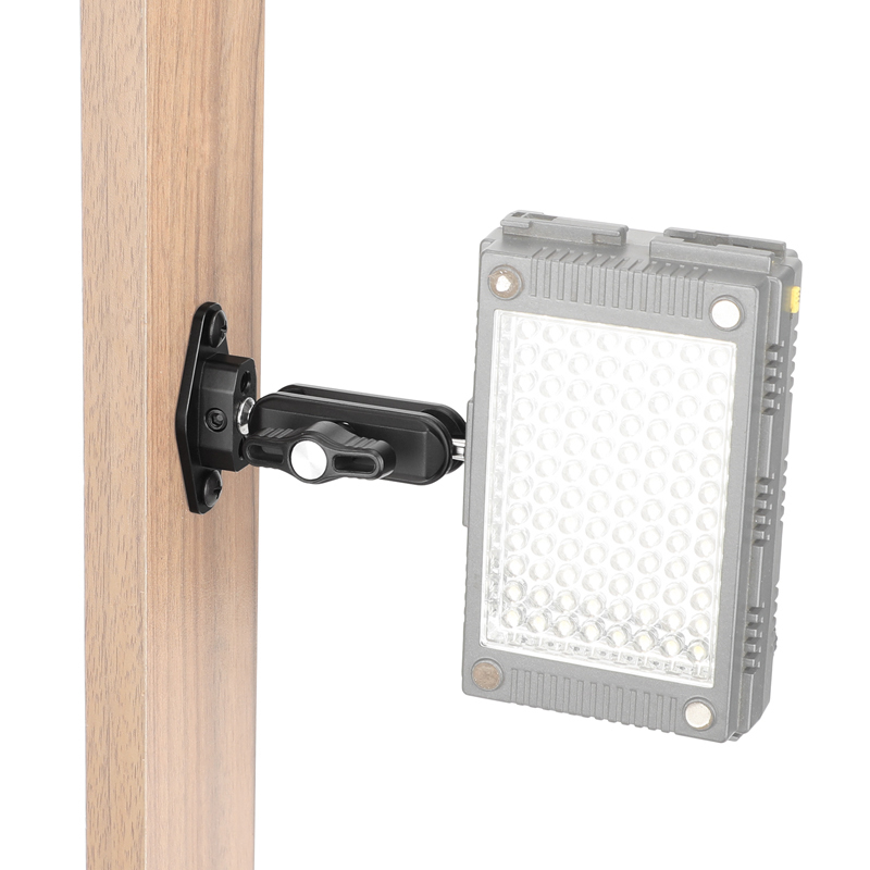 CAMVATE Drill-Down Double Ball Mount with Diamond Plates