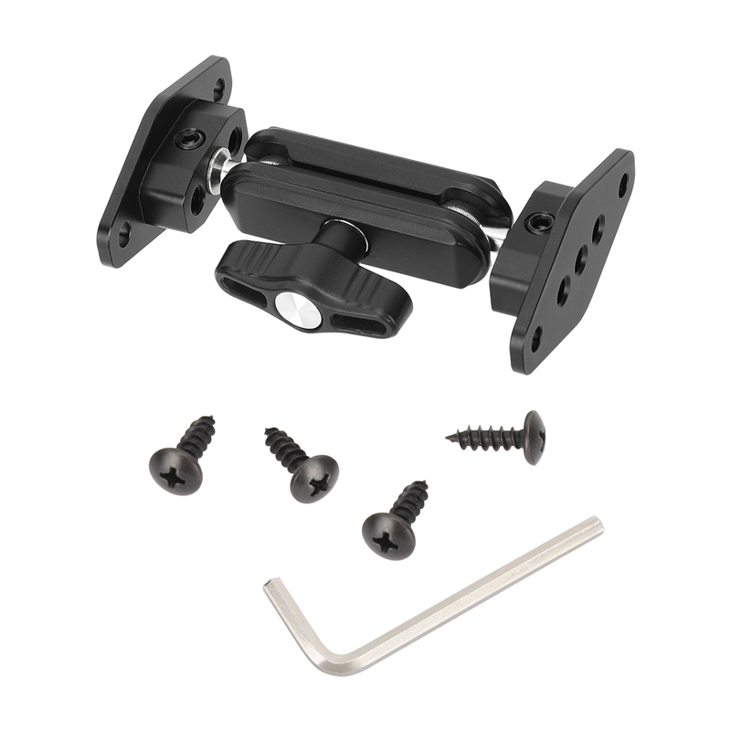 CAMVATE Drill-Down Double Ball Mount with Diamond Plates