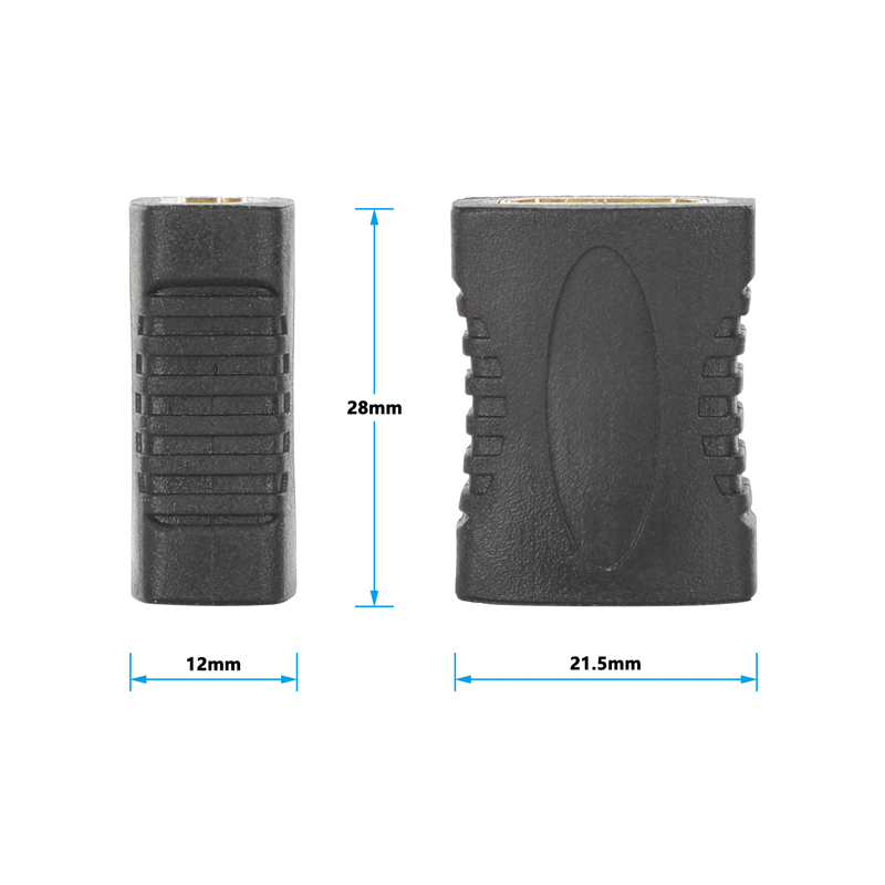 CAMVATE HDMI Female to HDMI Female Coupler Adapter (2-Pack)