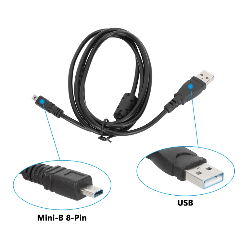 CAMVATE USB-A 2.0 to Mini-B 8-Pin Cable (59.8")