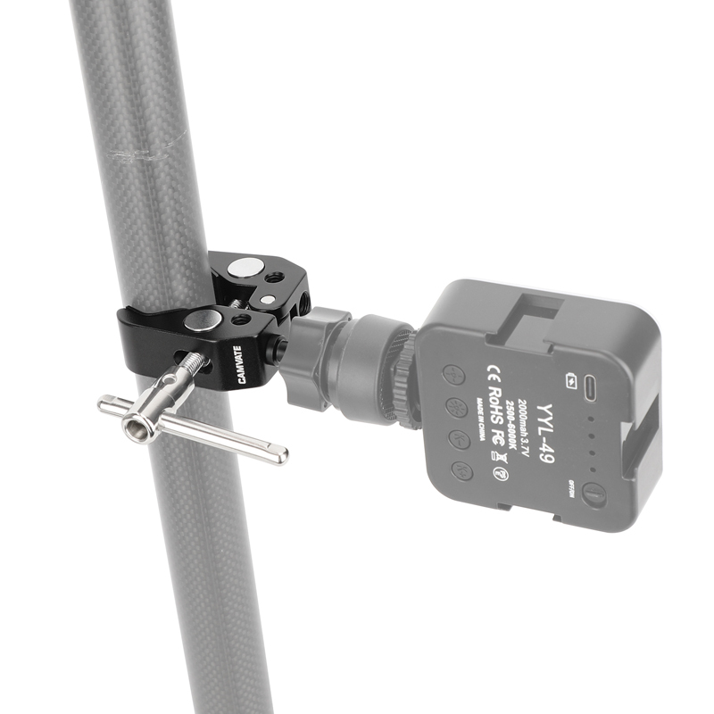 CAMVATE Bike/Motorcycle Handlebar Clamp  mount with 17mm Ball
