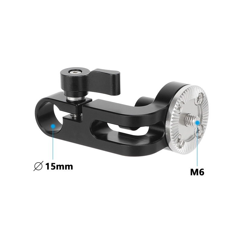 CAMVATE 15mm Rod Clamp to ARRI-Style Rosette Mount