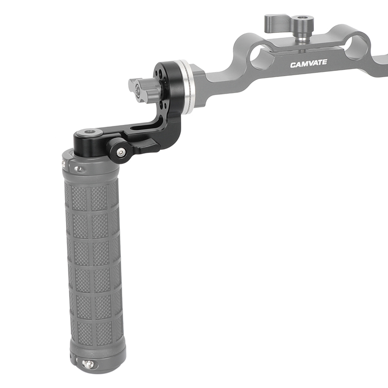 CAMVATE ARRI Rosette M6 Female Thread Adapter & 15mm Rod Clamp