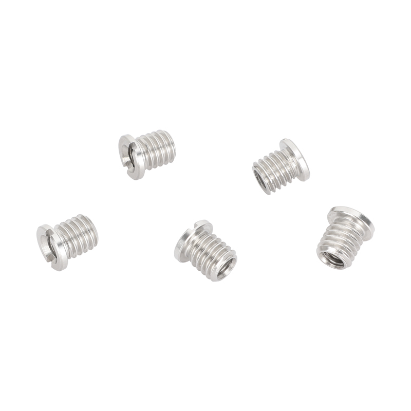 CAMVATE 1/4"-20 Female to 3/8"-16 Male Screw Adapter for Tripod (5-Pack)