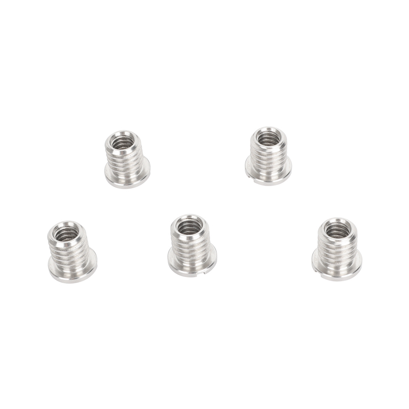 CAMVATE 1/4"-20 Female to 3/8"-16 Male Screw Adapter for Tripod (5-Pack)