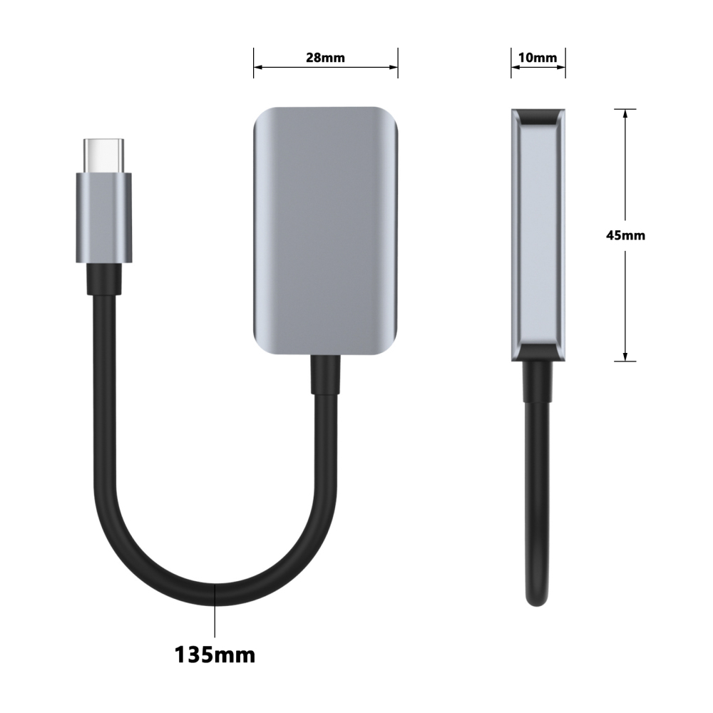 CAMVATE USB Type-C to HDMI 4K Adapter Cable