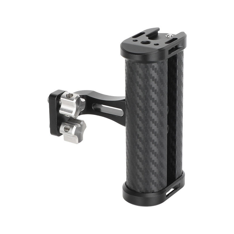 CAMVATE Carbon Fiber Side Handle with 1/4"-20 Thumbscrew Mounts
