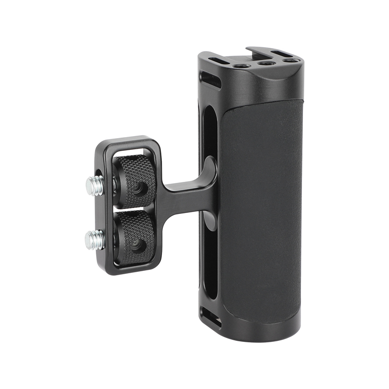 CAMVATE Side Handle with Dual 1/4"-20 Screw Mount (Black)