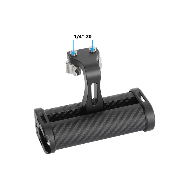CAMVATE Carbon Fiber Side Handle with 1/4"-20 Thumbscrew Mounts