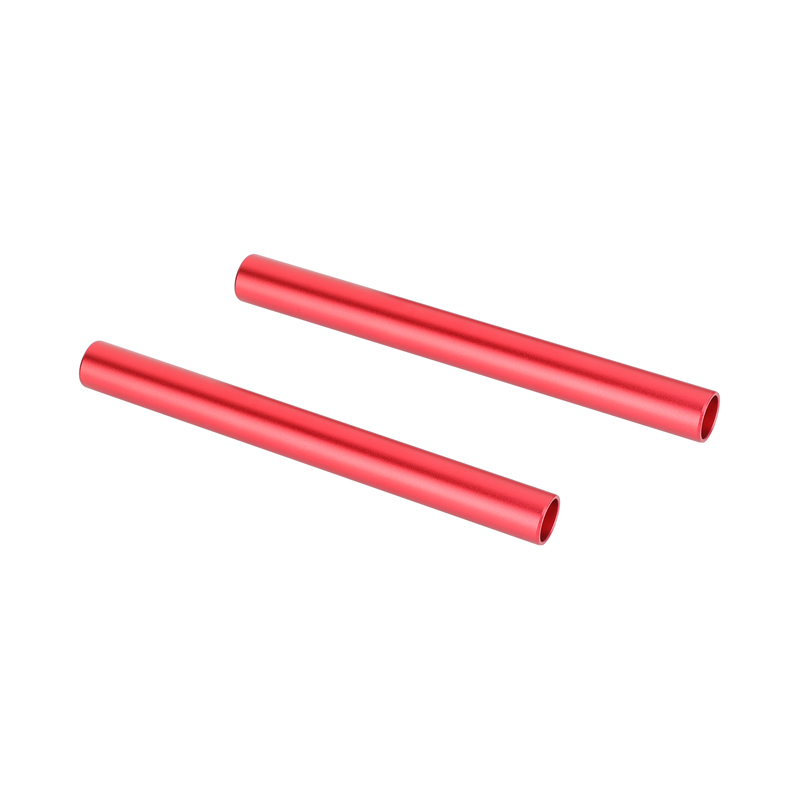 CAMVATE 15mm Aluminum Rod Pair (Red, 5.9")