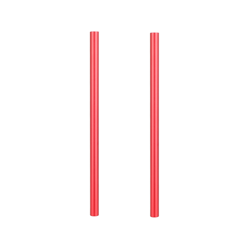 CAMVATE 15mm Aluminum Rod Pair (Red, 11.8")
