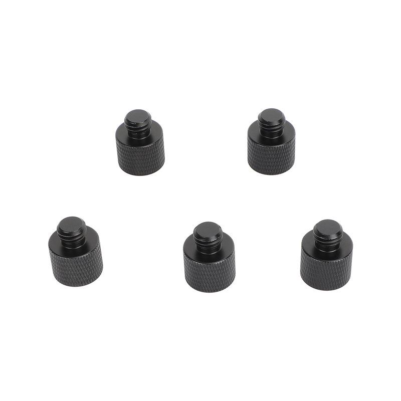 CAMVATE 1/4"-20 Female to  3/8"-16 Male Thread Adapter (5-Pack)