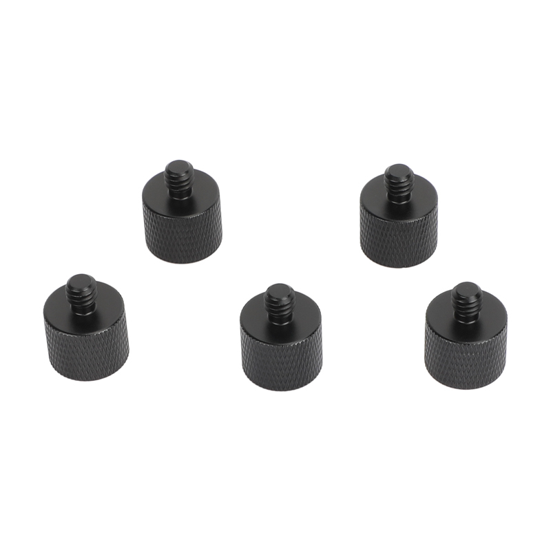 CAMVATE 3/8"-16 Female to 1/4"-20 Male Thread Adapter (5-Pack)