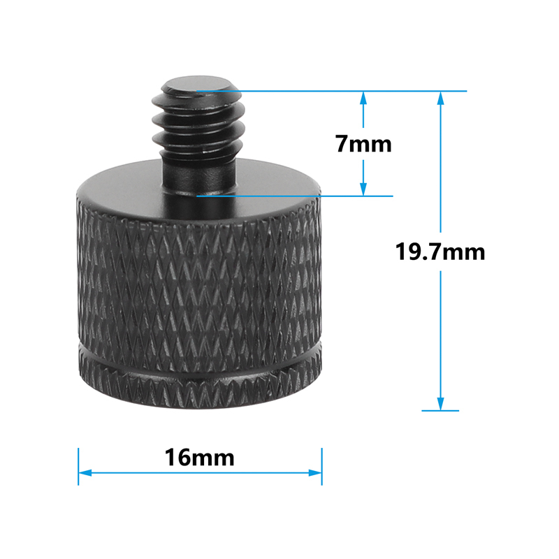 CAMVATE  M4 Female to 1/4"-20 Male Thread Adapter (5-Pack)