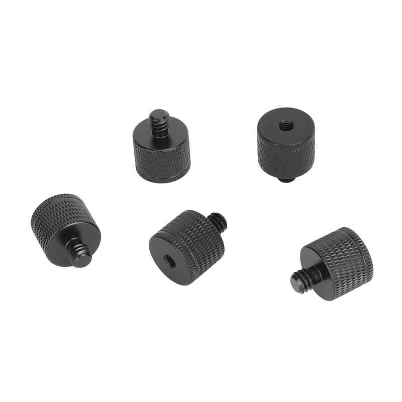 CAMVATE 5/8"-11 To 1/4"-20 Survey Adapter (2-Pack) – Stainless Steel Tripod Laser Level Converter For Bosch & More