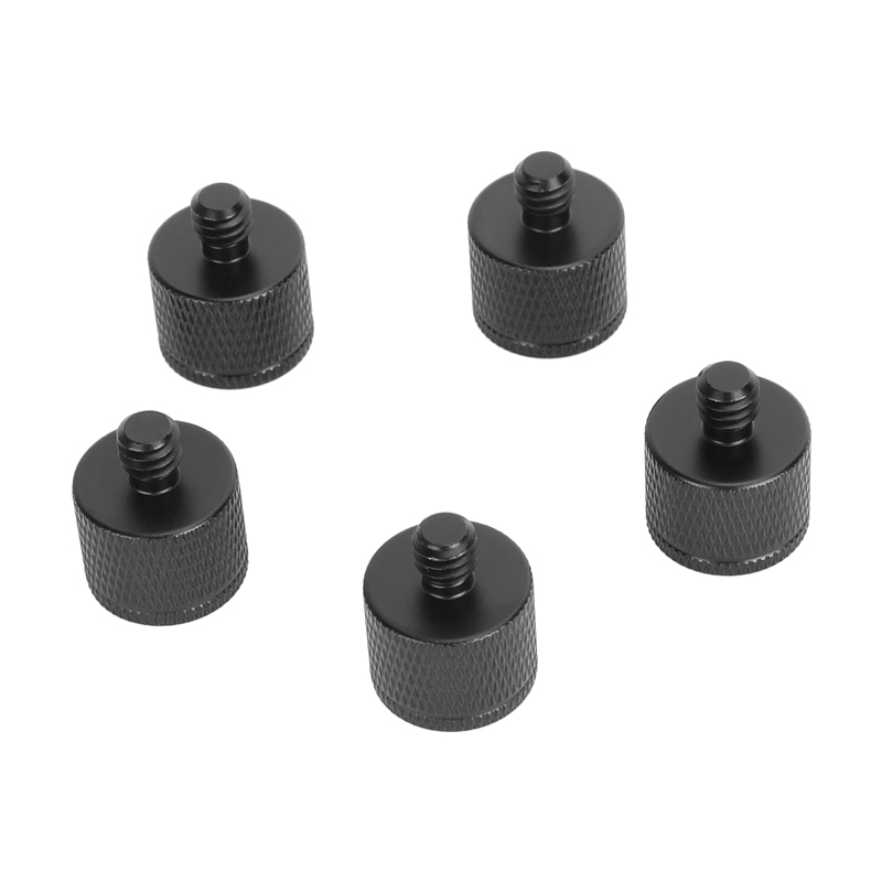 CAMVATE  M8 Female to 1/4"-20 Male Thread Adapter (5-Pack)
