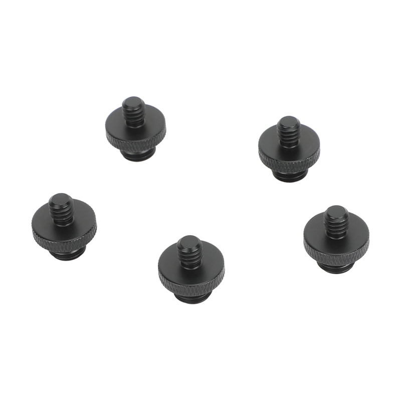 CAMVATE M10 Male to 1/4"-20 Male Thread Adapter (5-Pack)