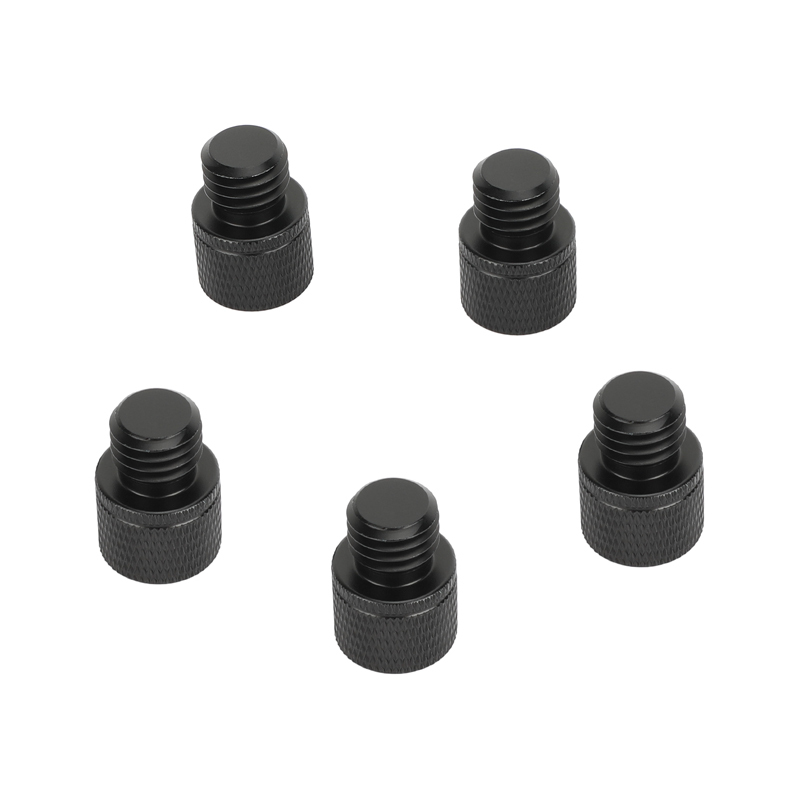 CAMVATE 1/4"-20 Female to M12 Male Thread Adapter (5-Pack)
