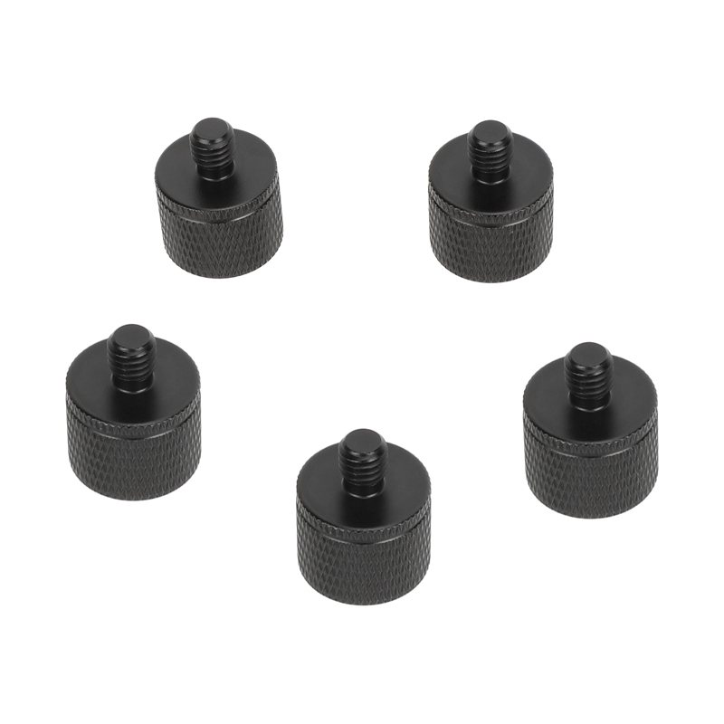 CAMVATE 1/4"-20 Female to M6 Male Thread Adapter (5-Pack)