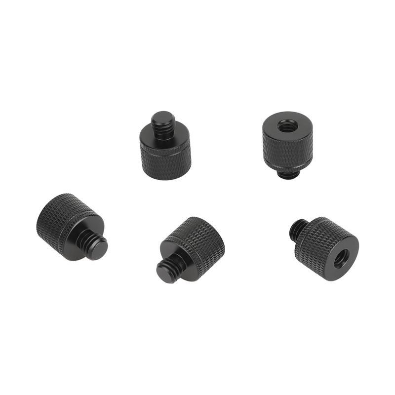 CAMVATE 1/4"-20 Female to M8 Male Thread Adapter (5-Pack)