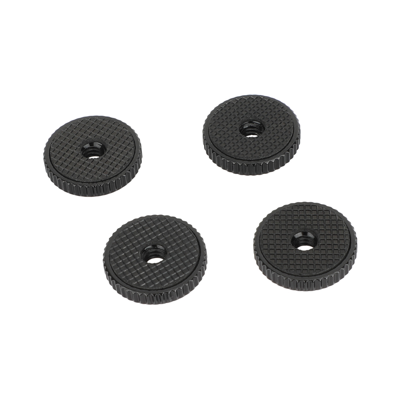 CAMVATE 1/4"-20 Female Thumbwheel Nut (4-Pack)