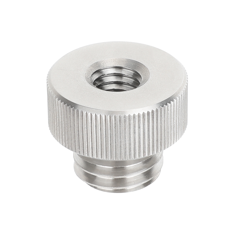 CAMVATE Mic Screw Adapter - 1/4-20 & 3/8-16 Male To 5/8-27 Female - Camera & Recorder Mount For Microphone Stands