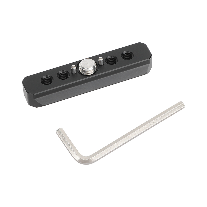 CAMVATE Quick Release NATO Safety Rail with 3/8"-16 ARRI-Style Anti-Twist Screw (2.8")