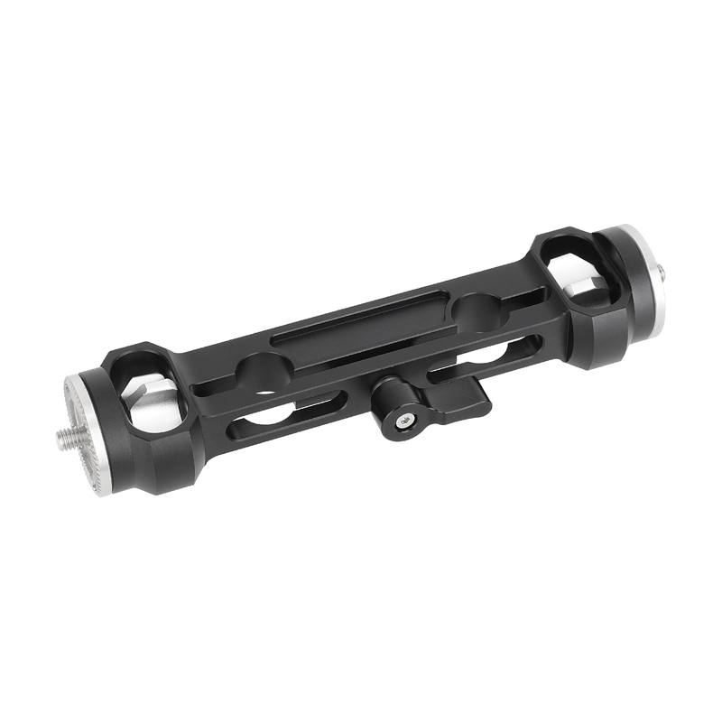 CAMVATE 15mm Rod Clamp with ARRI-Style Rosettes (Dual M6 Male Screw)