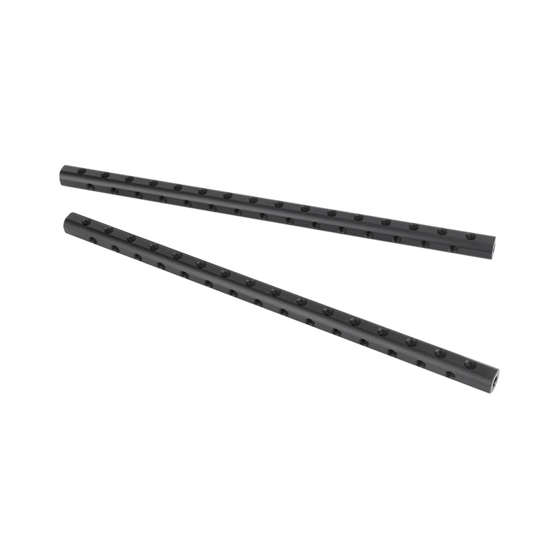 CAMVATE Support Bar with 1/4"-20 Accessory Threads for 15mm Rod System (11.8", 2-Pack)