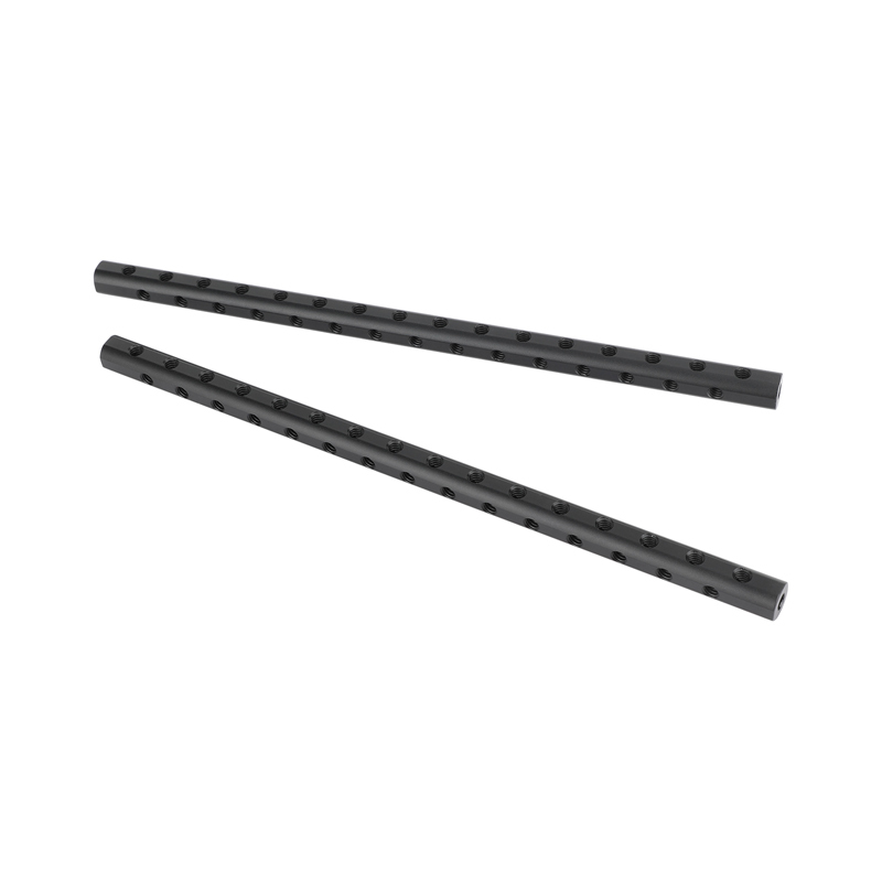 CAMVATE Support Bar with 1/4"-20 Accessory Threads for 15mm Rod System (11.8", 2-Pack)