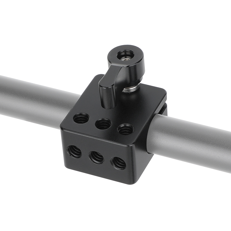 CAMVATE 15mm Rod Clamp with 1/4"-20 Mounting Threads