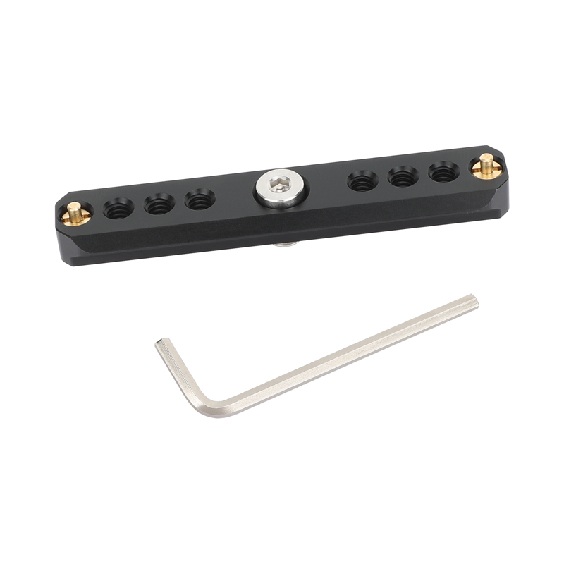 CAMVATE Quick Release NATO Safety Rail with 3/8"-16 ARRI-Style Anti-Twist Screw (3.9")