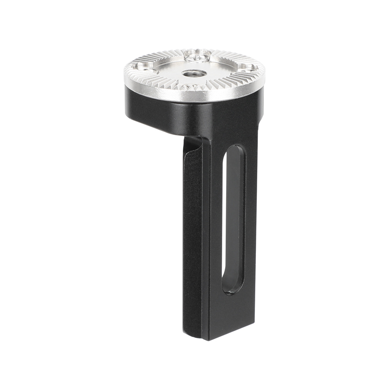 CAMVATE Right-Angle ARRI Rosette Extension with 2" NATO Rail