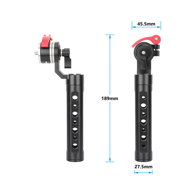 CAMVATE Cheese-Type ARRI Rosette Handgrip with Quick Adjust Rosette Adapter