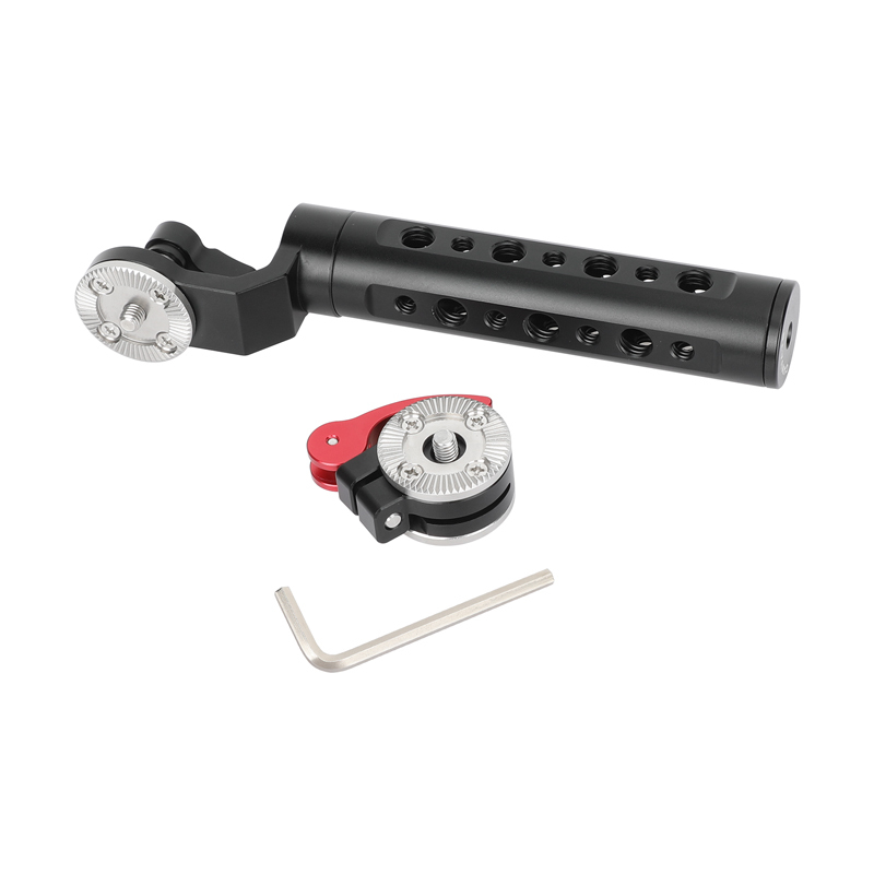 CAMVATE Cheese-Type ARRI Rosette Handgrip with Quick Adjust Rosette Adapter