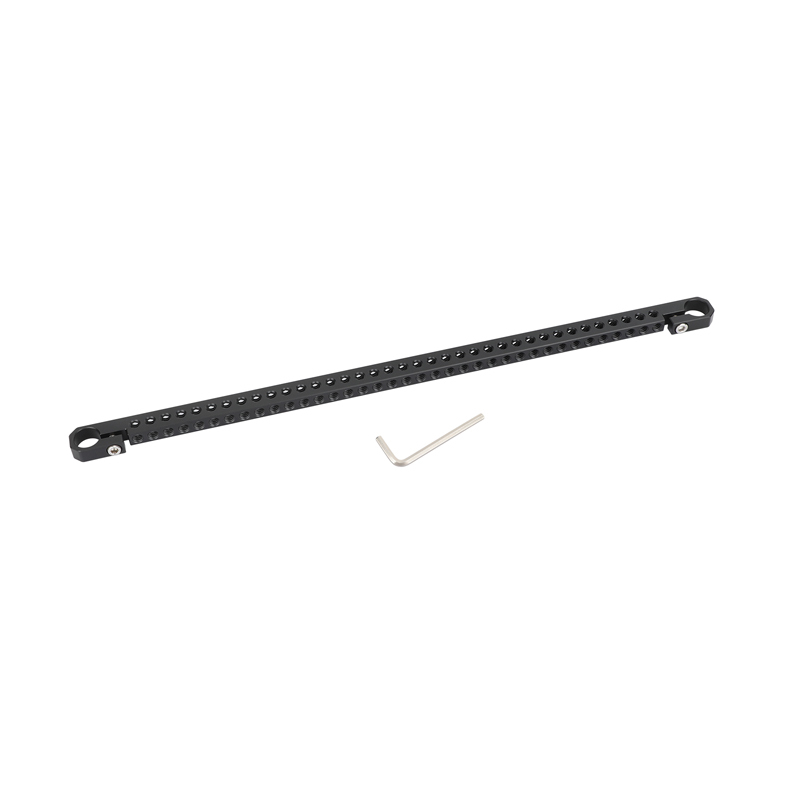 CAMVATE Cross Cheese Bar with 15mm Rod Clamp for Camera Monitor Cage Rig (15.7")