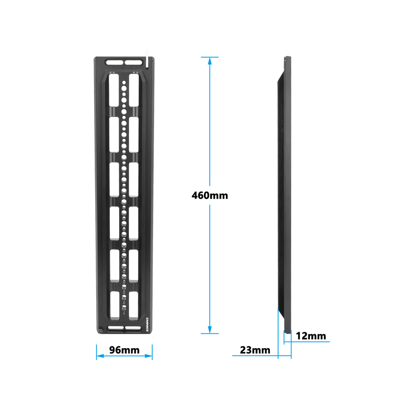 CAMVATE ARRI Standard Bottom Dovetail Plate (18")