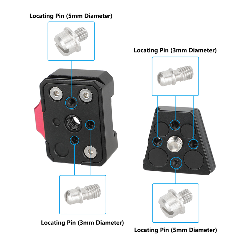CAMVATE Mini Quick Release Kit with Arca-Type Base