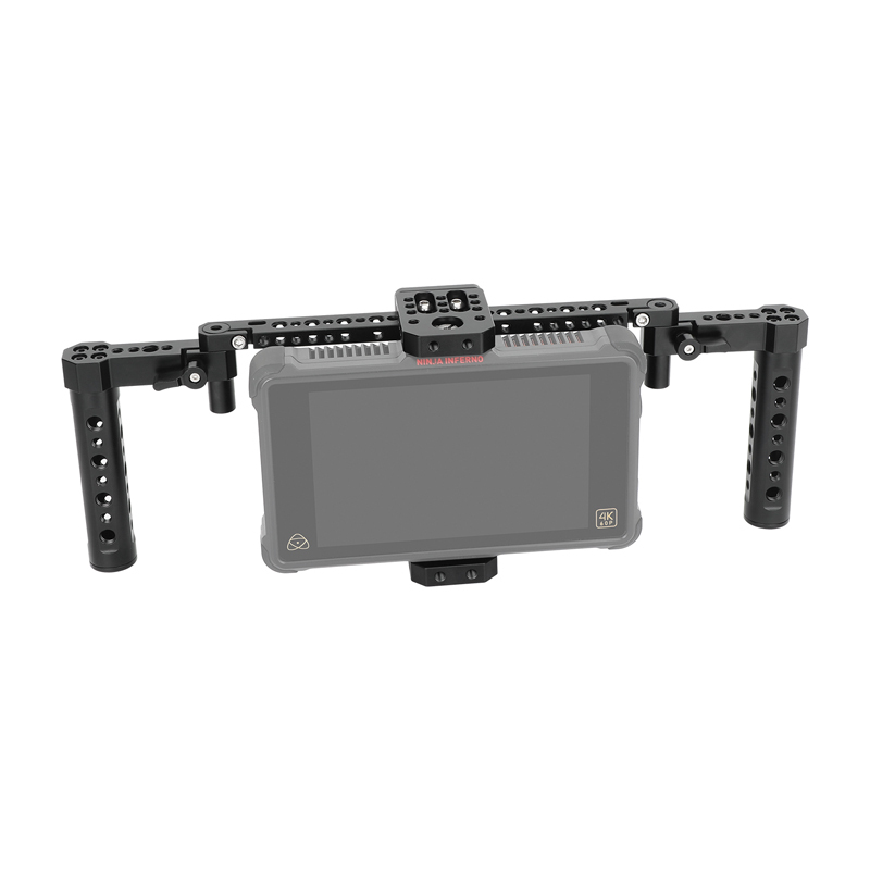 CAMVATE Monitor Cage with Adjustable Cheese Plate-Style Handgrips