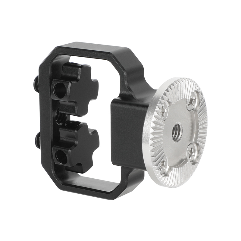 CAMVATE ARRI-Style Rosette to Dual 1/4"-20 Screw Mount