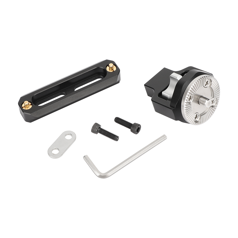 CAMVATE ARRI-Style Rosette Extension to NATO Rail Mount