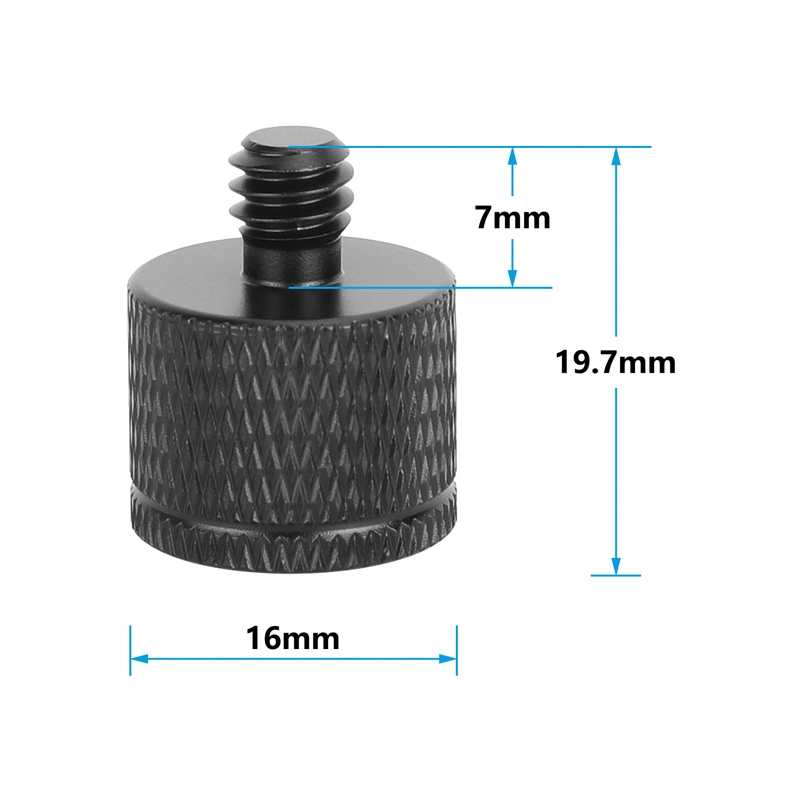 CAMVATE M10 Female to 1/4"-20 Male Thread Adapter (5-Pack)
