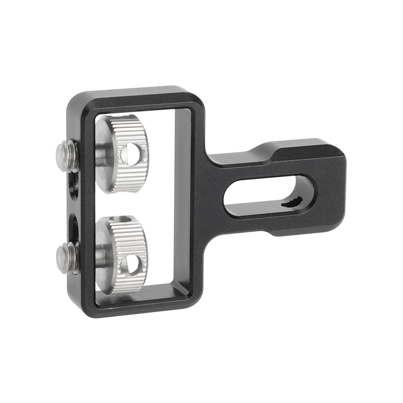 CAMVATE Connection Mount with Dual 1/4"-20 Thumbcrew for Side Handgrip