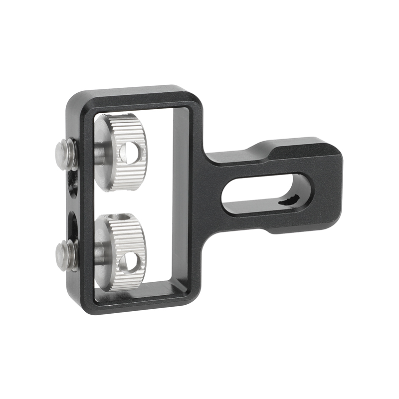 CAMVATE Connection Mount with Dual 1/4"-20 Thumbcrew for Side Handgrip