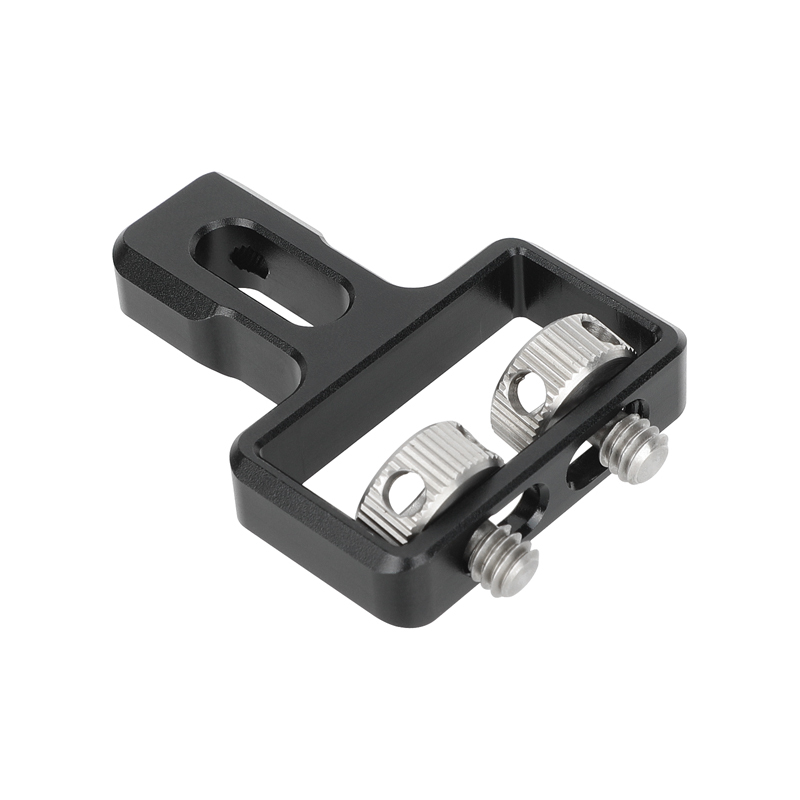 CAMVATE Connection Mount with Dual 1/4"-20 Thumbcrew for Side Handgrip