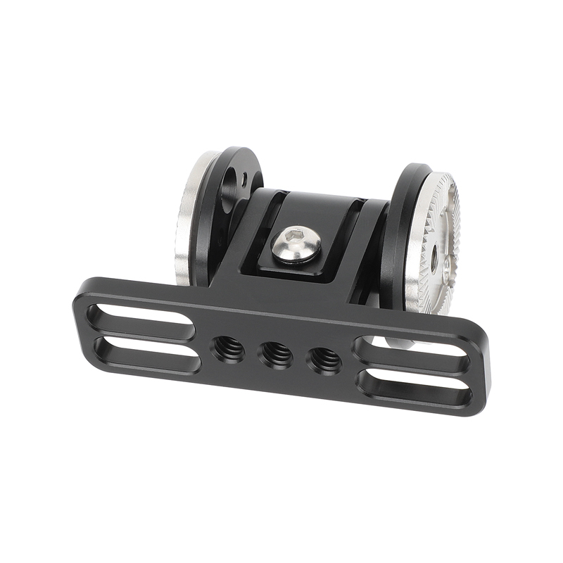 CAMVATE Dual ARRI Rosette Adapter with Rotating Mount