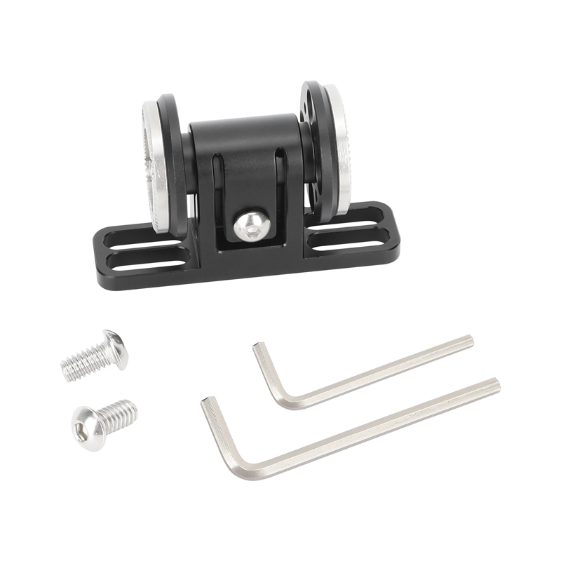 CAMVATE Dual ARRI Rosette Adapter with Rotating Mount