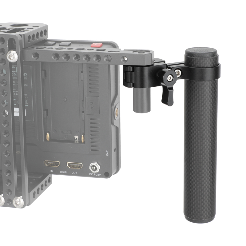 CAMVATE 15mm Rod Mount Carbon Fiber Handgrip