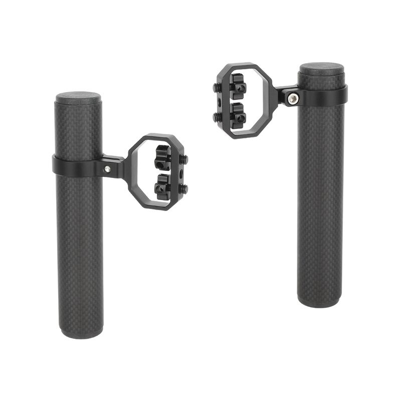 CAMVATE Carbon Fiber Handgrip with 1/4"-20 Thumbscrew Mounts (Pair)